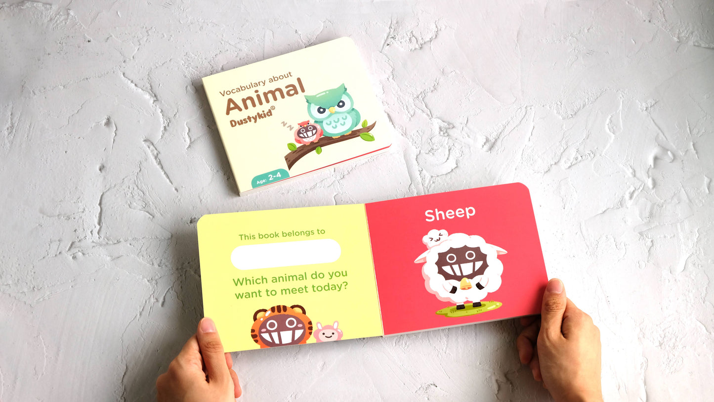 兒童學習-生字書系列《Vocabulary about Animal》