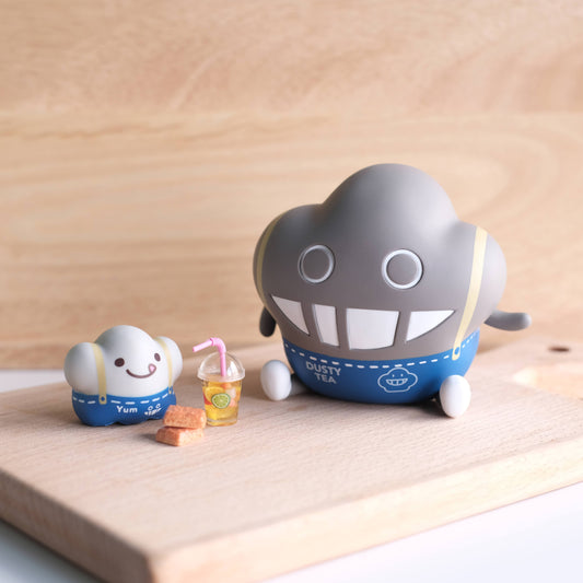 塵店長及微塵店員搪膠公仔套裝