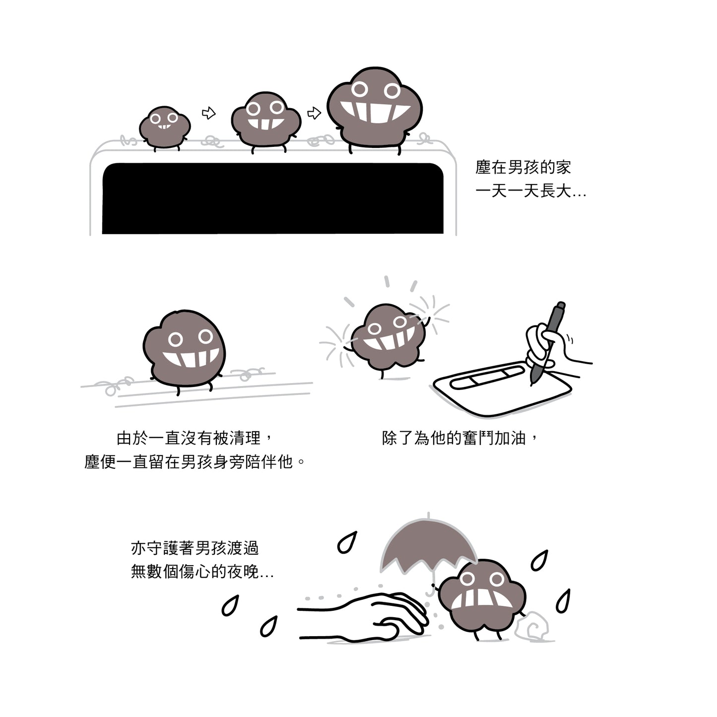 Dustykid 塵元祖故事設定集