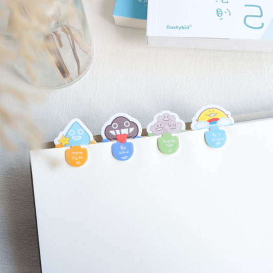 《Be Kind》膠片小書籤套裝(一套4款,共20個)