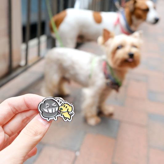 塵心情襟章#24《狗狗送上的安慰》