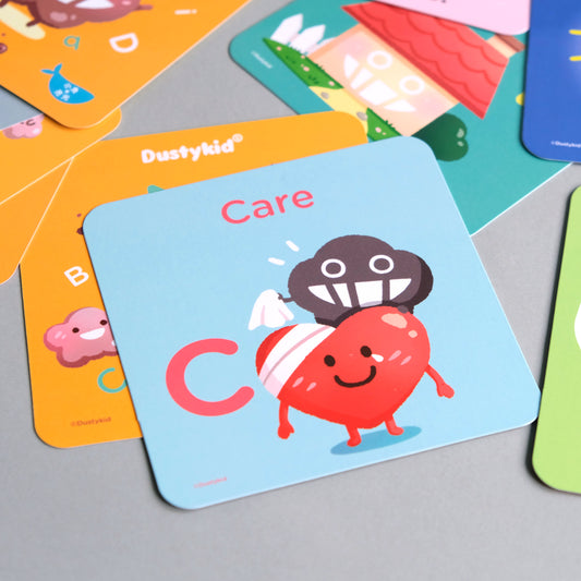 幼兒英文字母學習卡 《Alphabet & Vocabulary Flashcards》