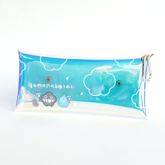 塵文句幻彩透明袋《讓我們相約在下雨天》