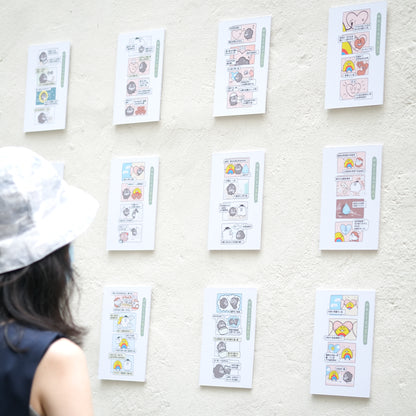 痛苦展覽主題50話連載書《再過些日子，痛苦先生便會與塵道別》